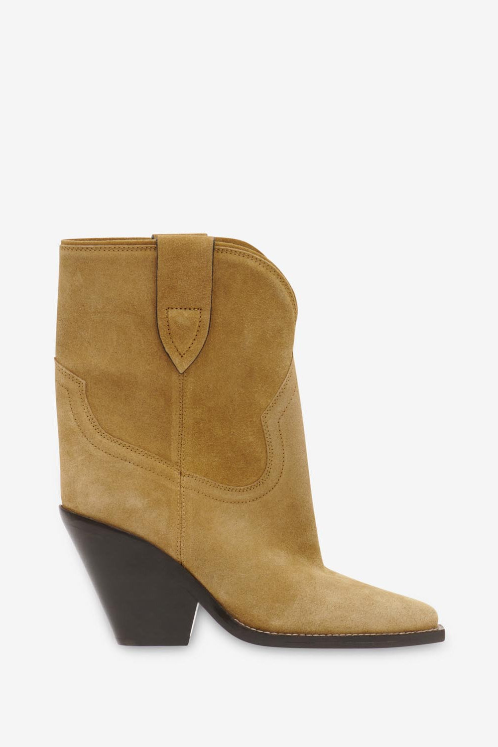 Leyane high-heeled cowboy boots - Taupe - Woman - 1