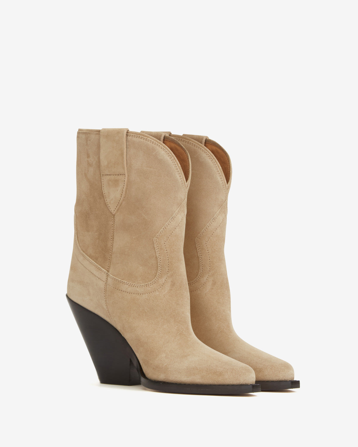 Botas bajas leyane Woman Light beige 5