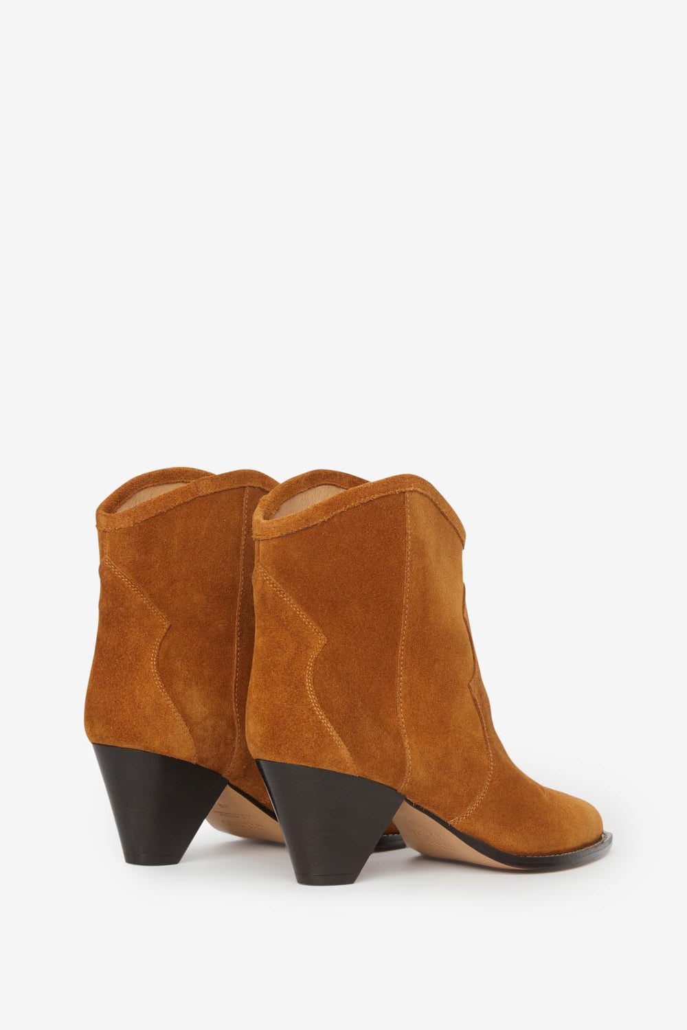 Boots santiag à talons darizo - Cognac - Woman - 2