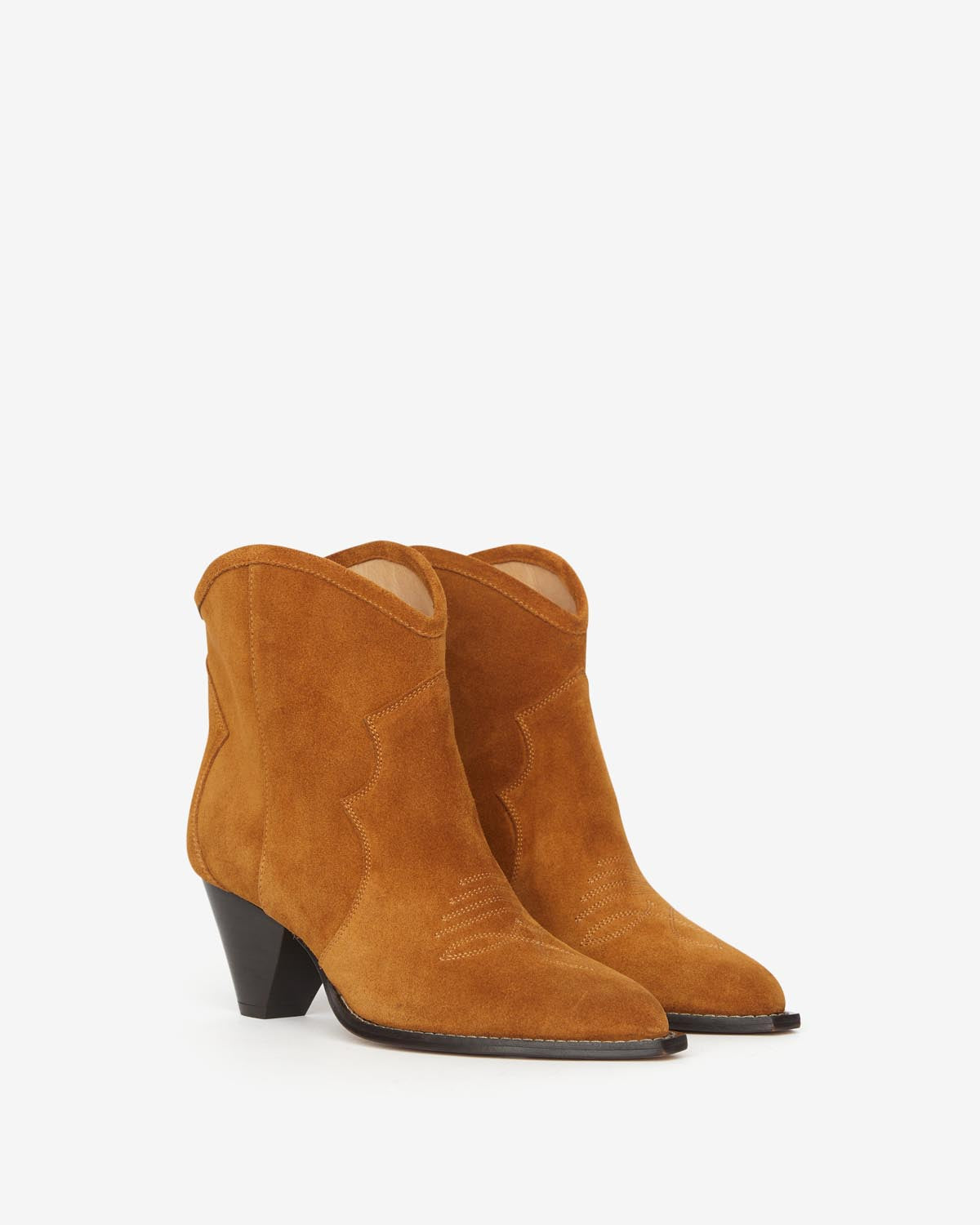 Santiag-boots darizo mit absätzen - Cognac - Woman - 3
