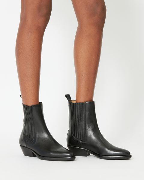 Delena low boots Woman Black 5