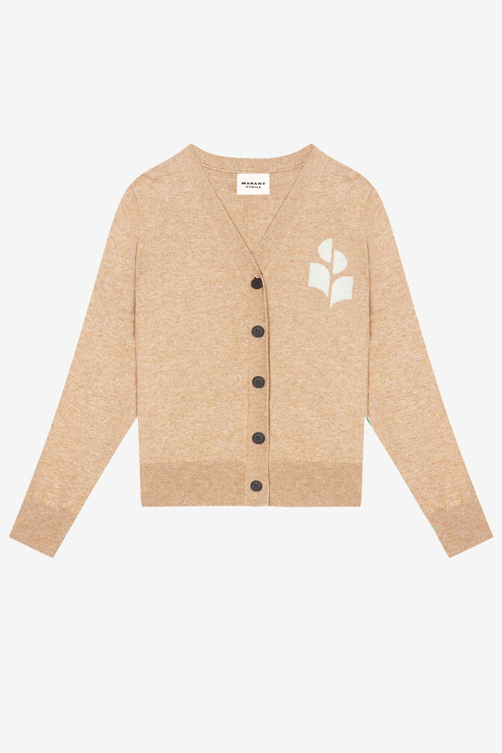 Karin cardigan - Camel - Woman - 1