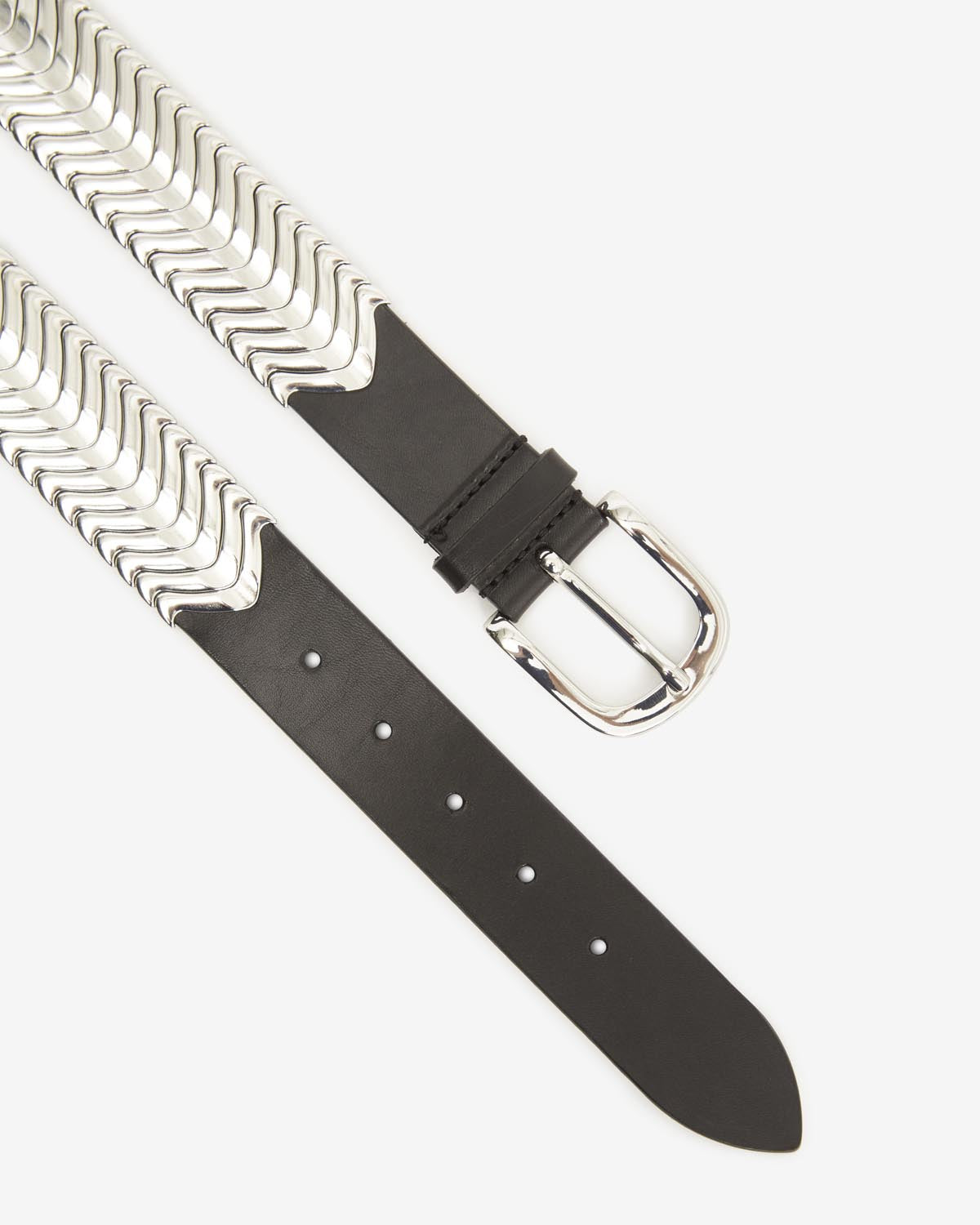 Tehora belt Woman Black and silver 7