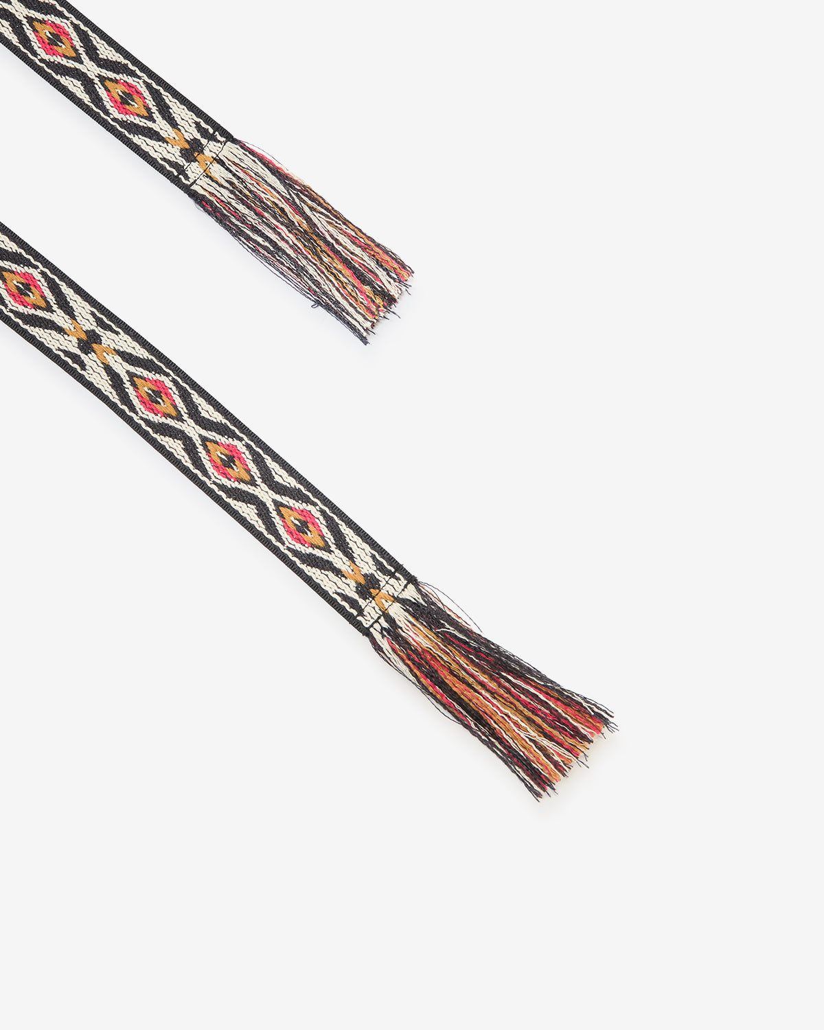 Etki woven graphic jacquard belt - Black and gold - Woman - 3