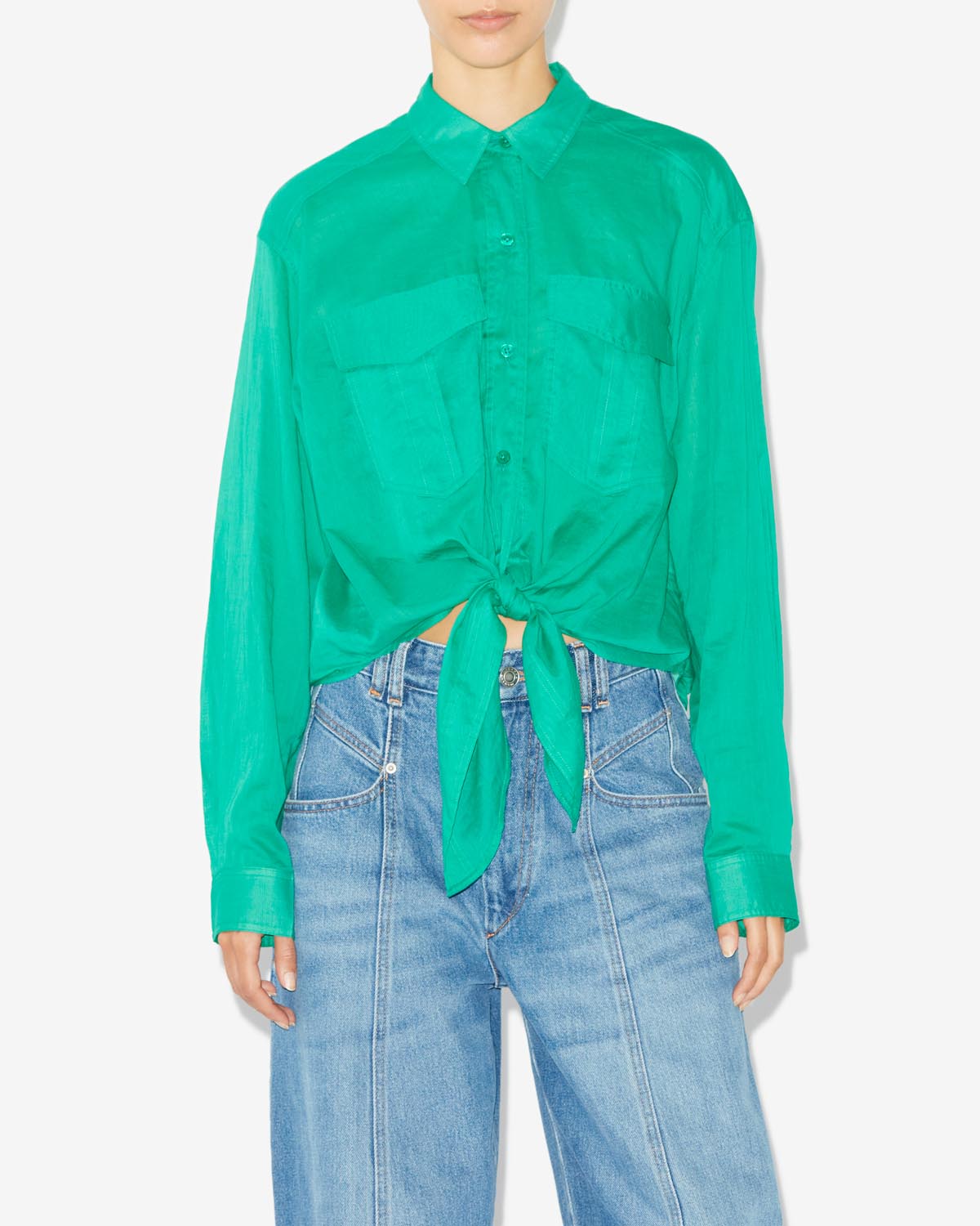 Nath shirt - Green - Woman - 5