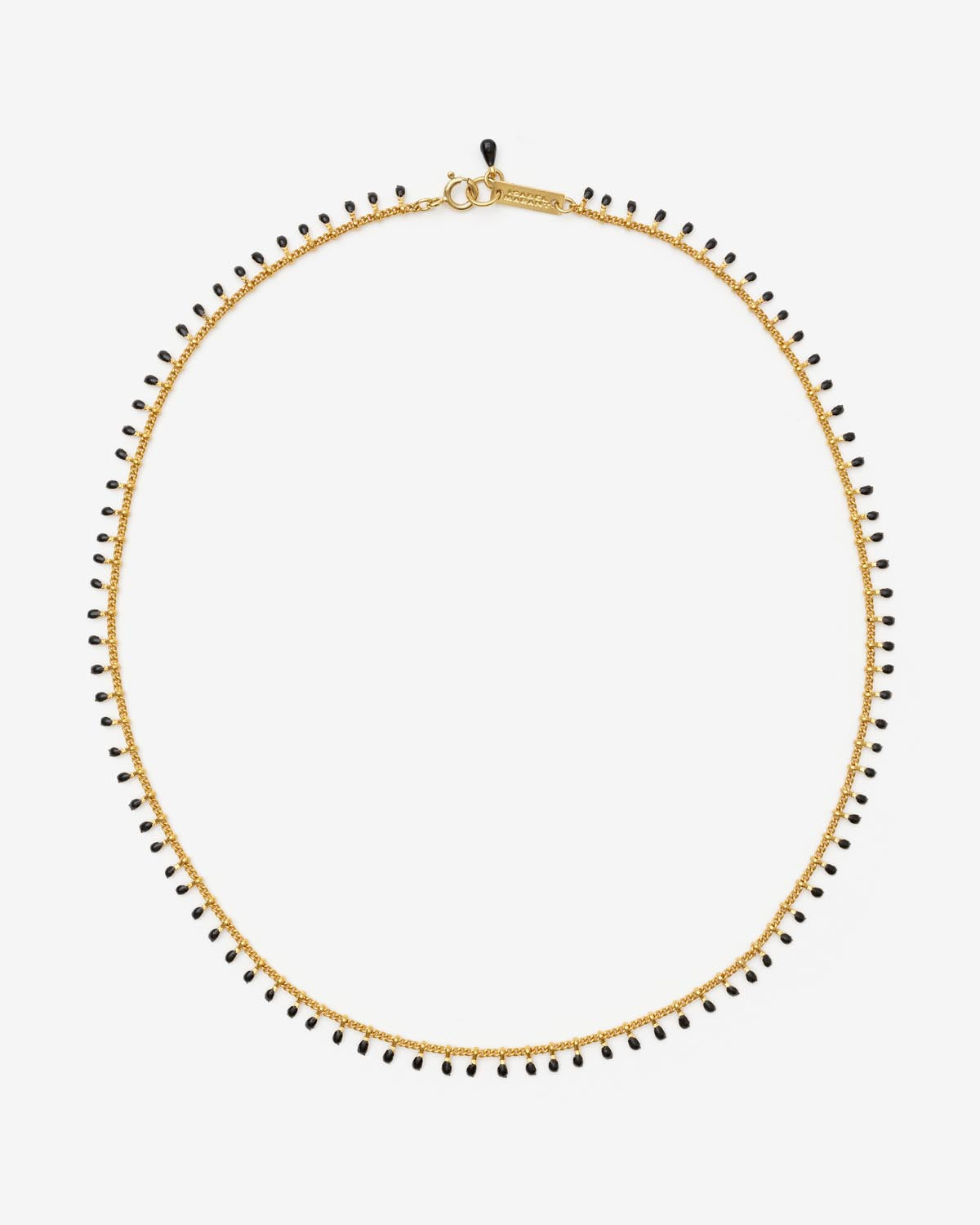 Casablanca tassel necklace - Schwarz - Woman - 4