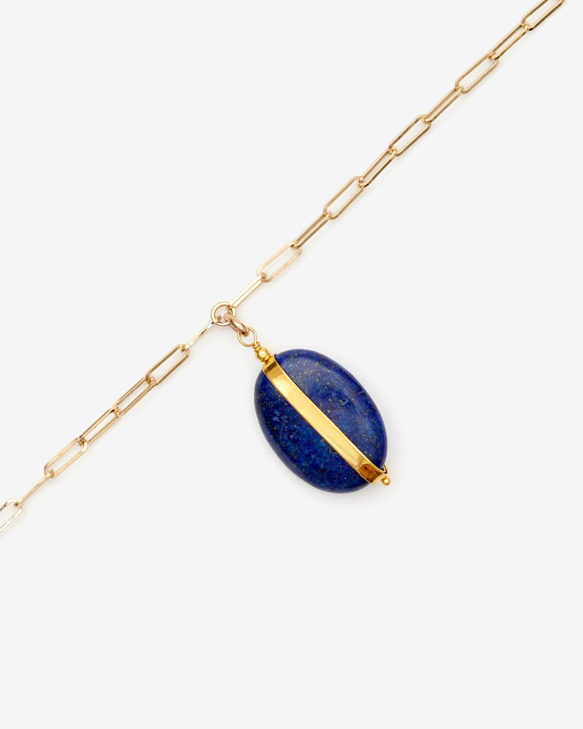 Halskette stones Woman Navy blau 1