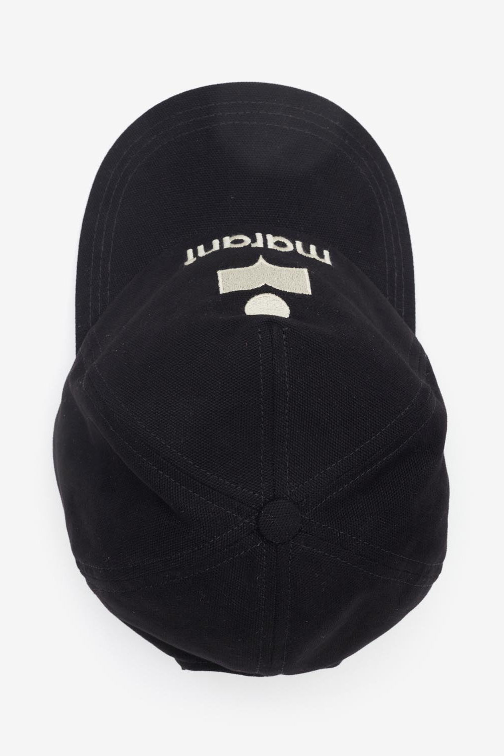 Casquette en toile à logo brodé tyron - Noir et écru - Woman - 3