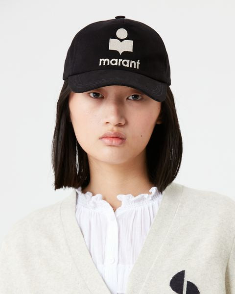 Casquette tyron Woman Noir et écru 2