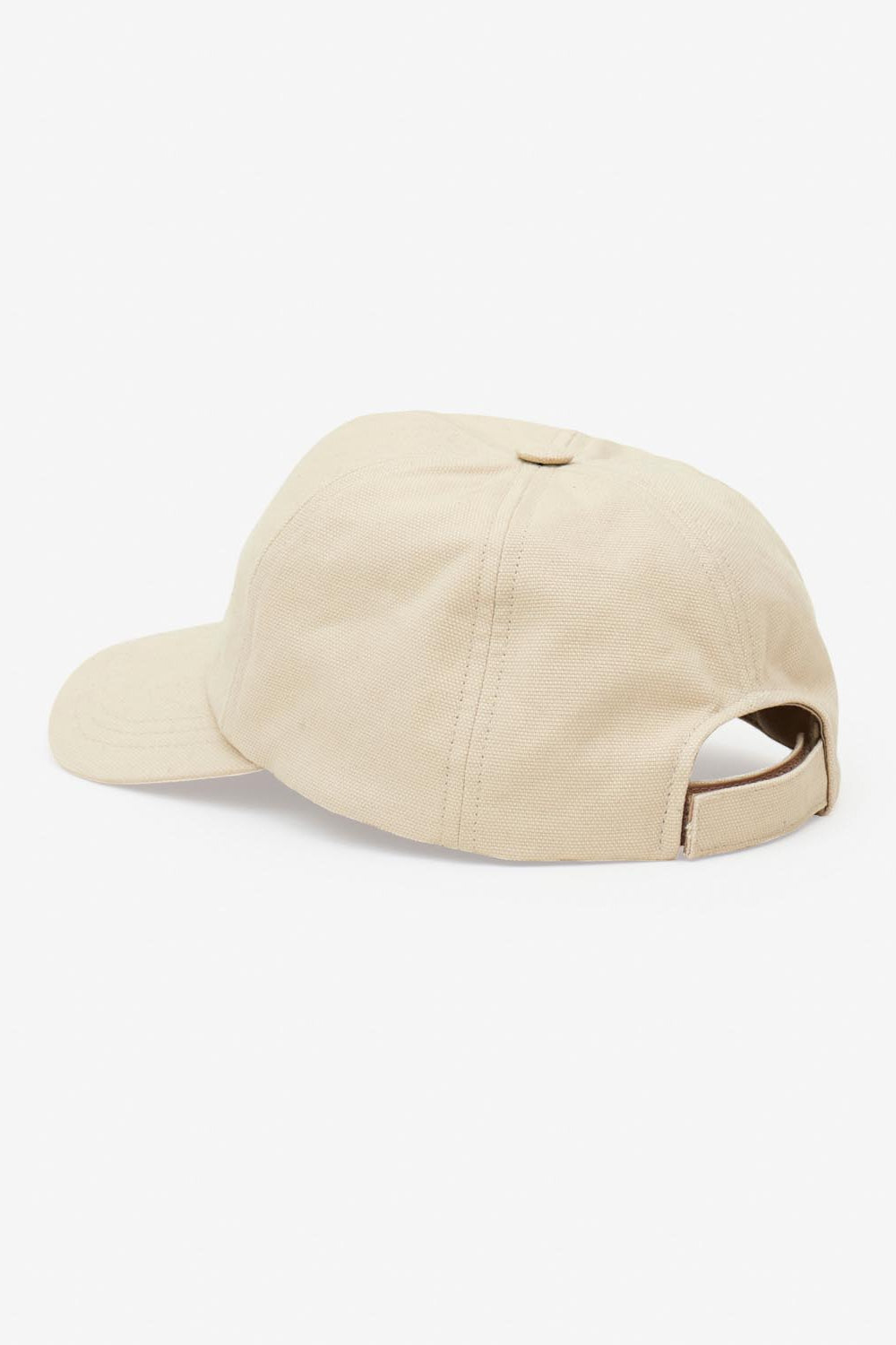 Casquette en toile à logo brodé tyron - Écru et noir - Woman - 2