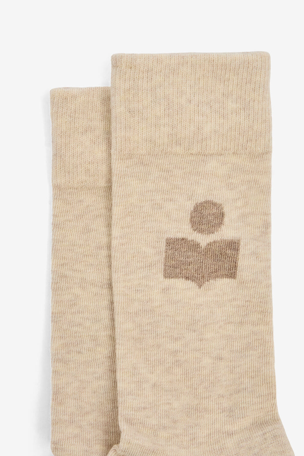 Chaussettes siloki à logo  - Beige - Woman - 2