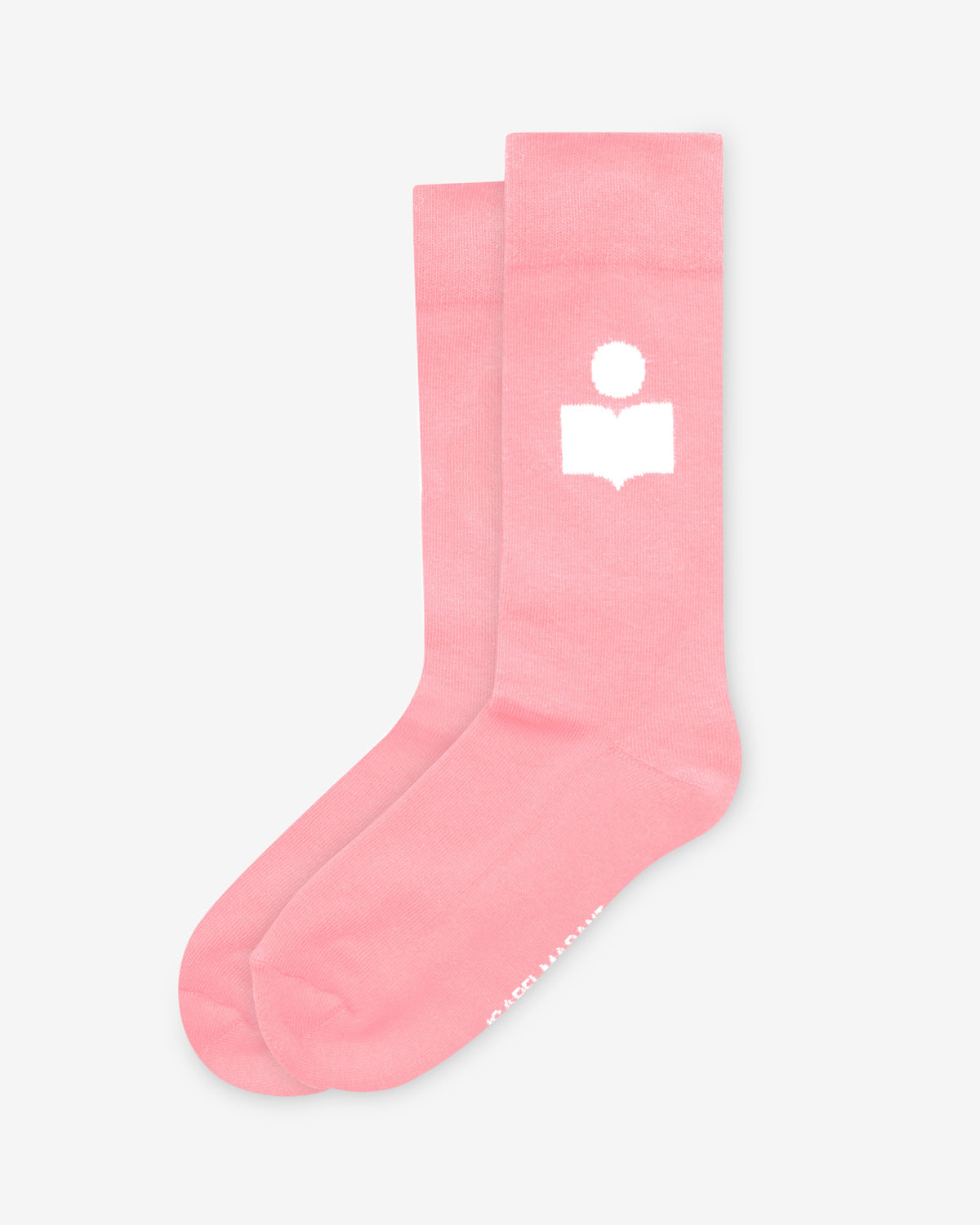 Socken siloki Woman Antik pink/ecru 2