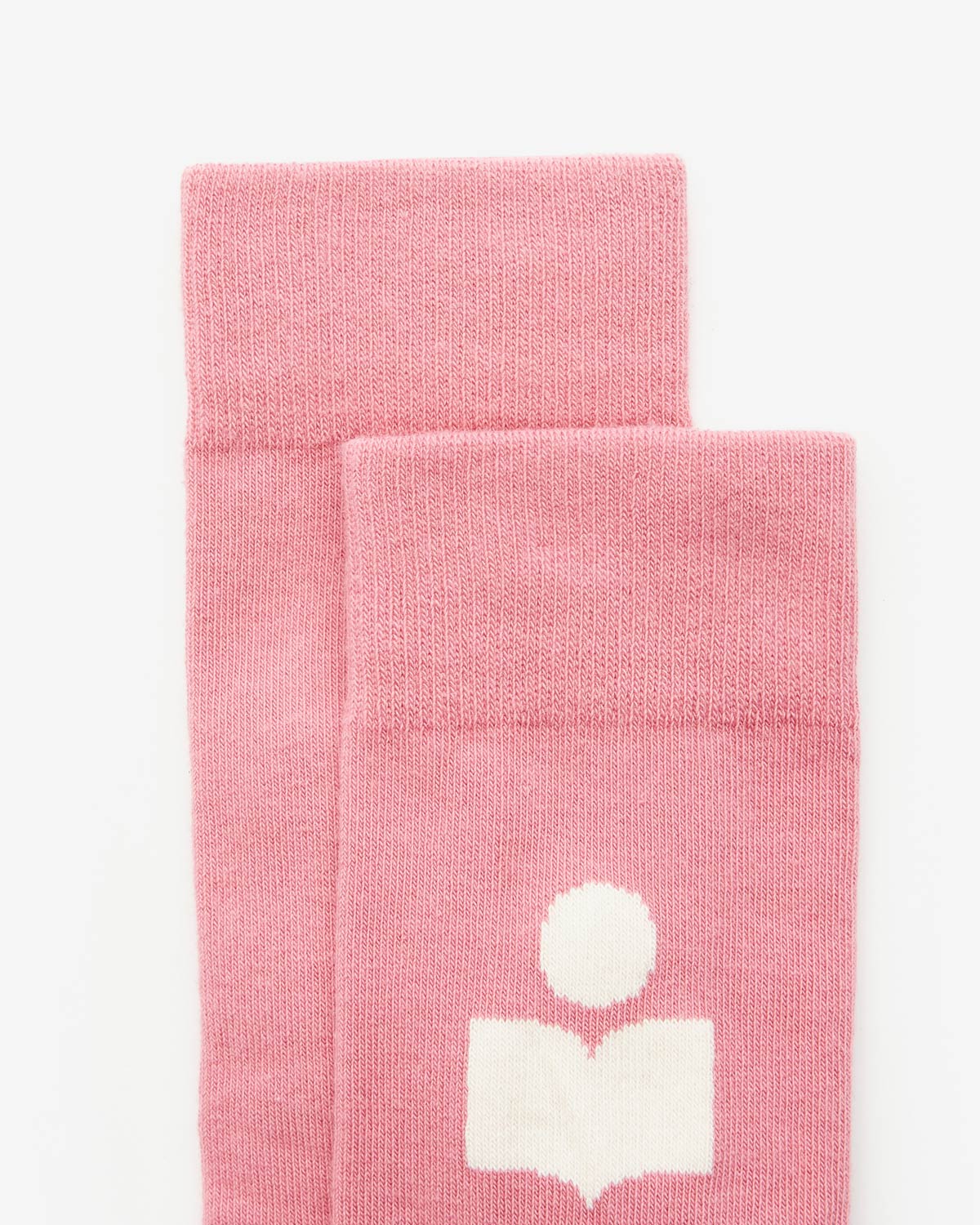 Socken siloki Woman Antik pink/ecru 2