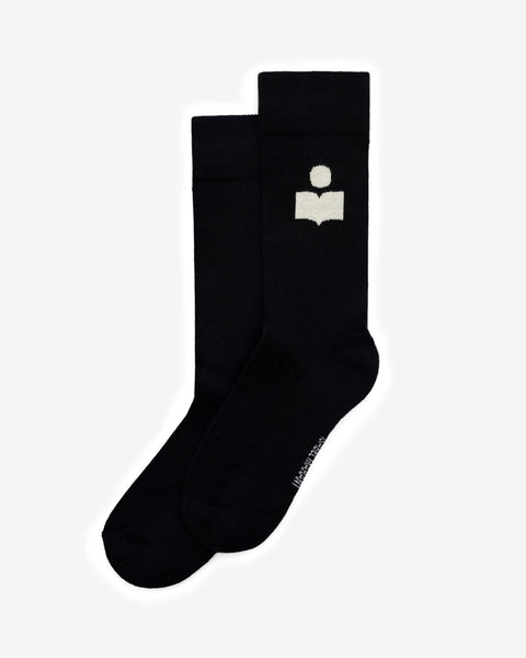 Siloki logo calcetines men Man Negro 1