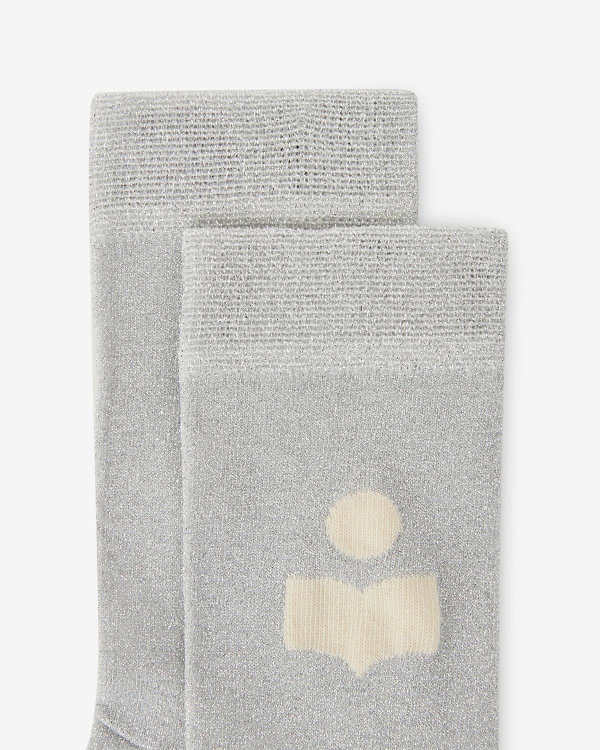Socken slazia mit logo Woman Silber 1
