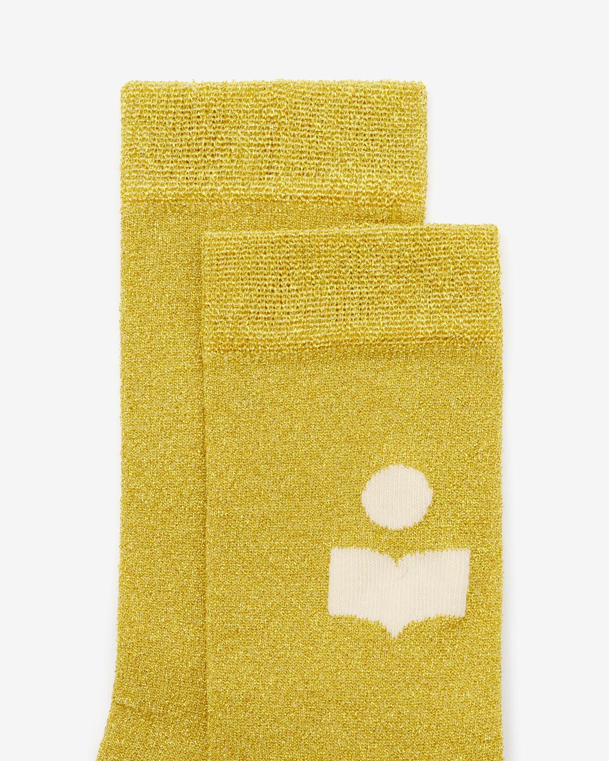 Socken slazia mit logo Woman Gelb 4