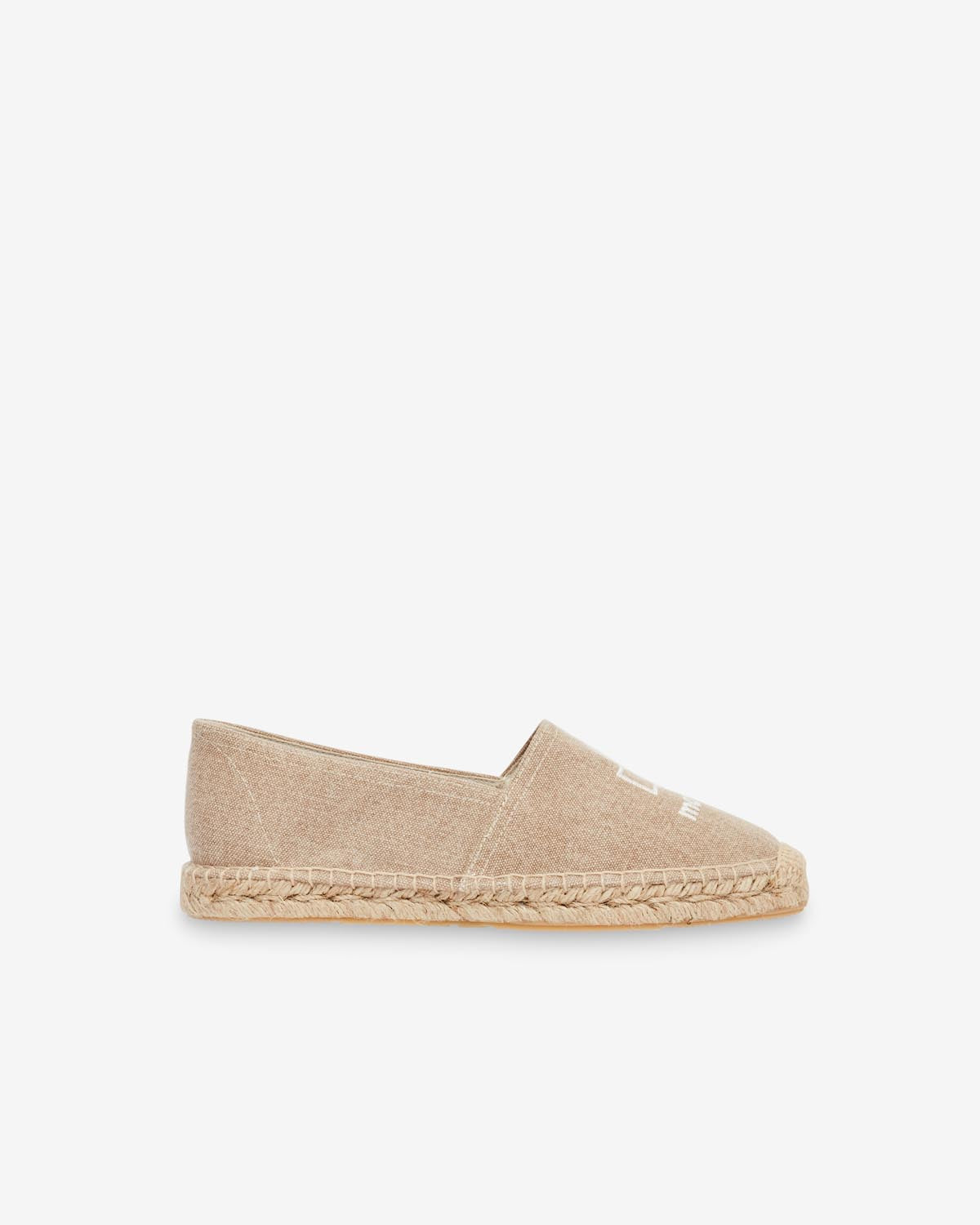 Canae espadrillas in tela con logo - Beige - Woman - 1