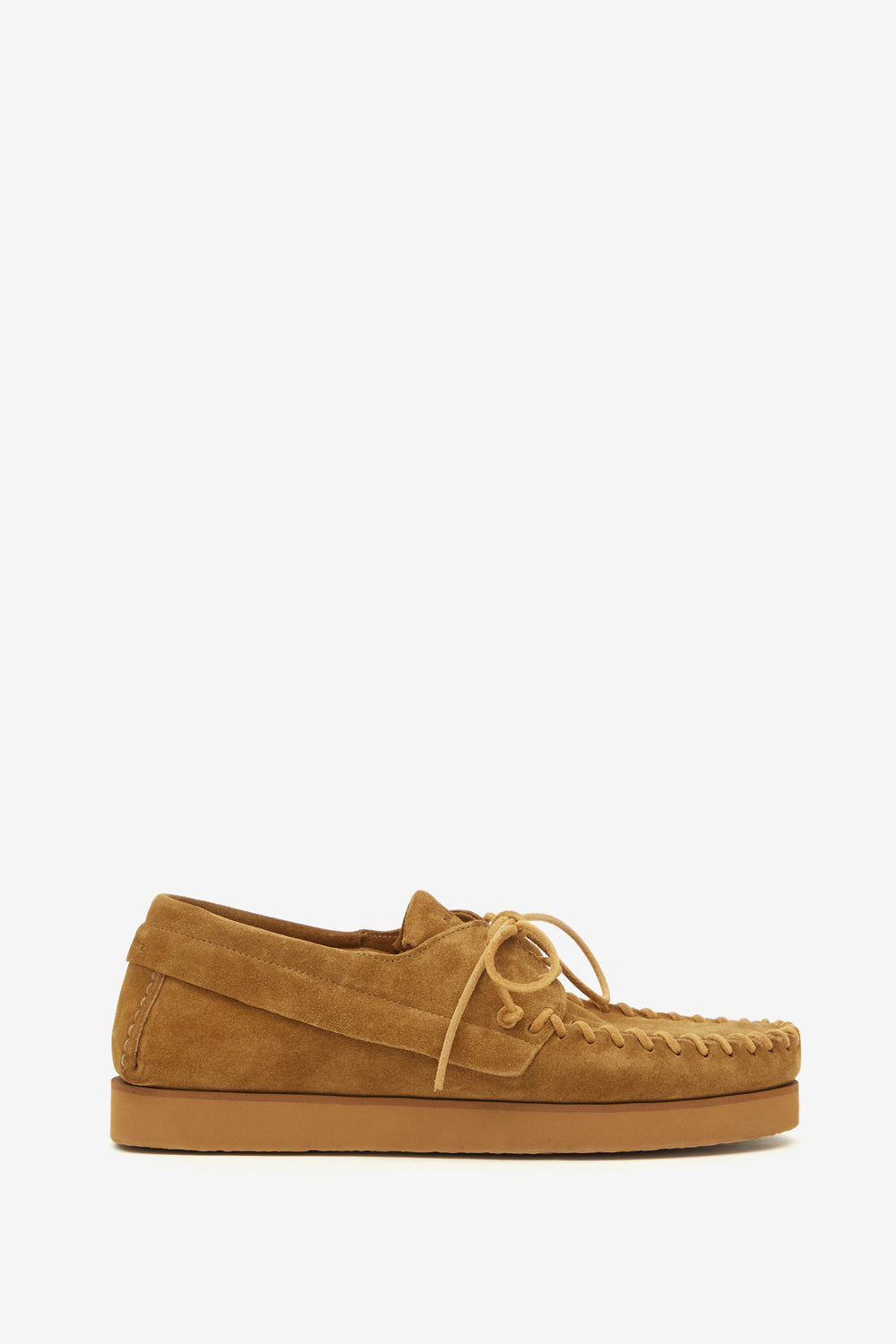 Mocassins fylan en cuir de veau velours - Sepia - Man - 1
