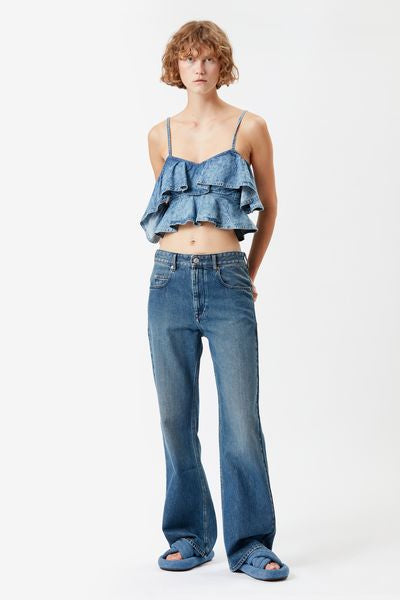 Belvira ブーツカットジーンズ - 青 - Woman - 2