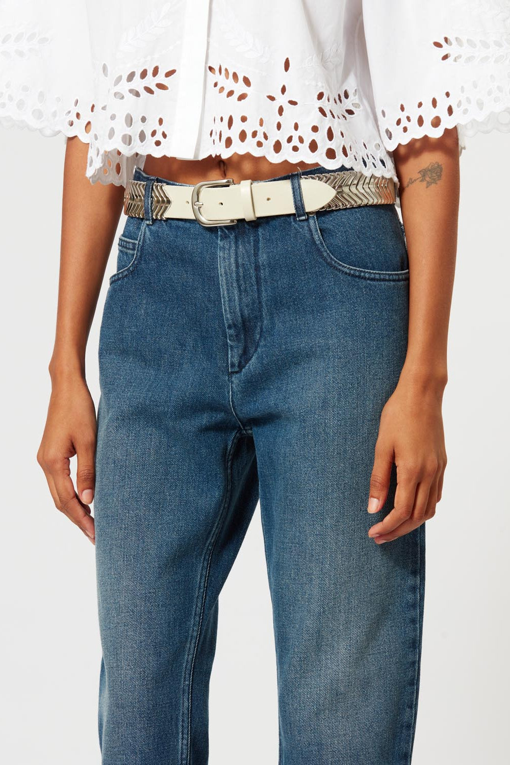 Neasr フィットジーンズ - 青 - Woman - 8