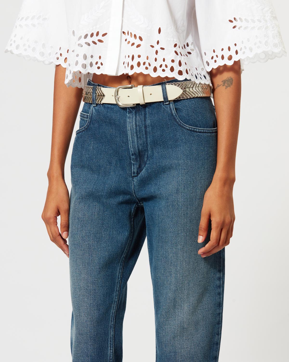 Neasr フィットジーンズ - 青 - Woman - 6