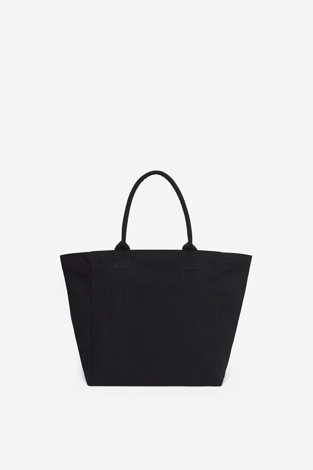 Borsa tote yenky in tela con ricamo - Nero - Woman - 3