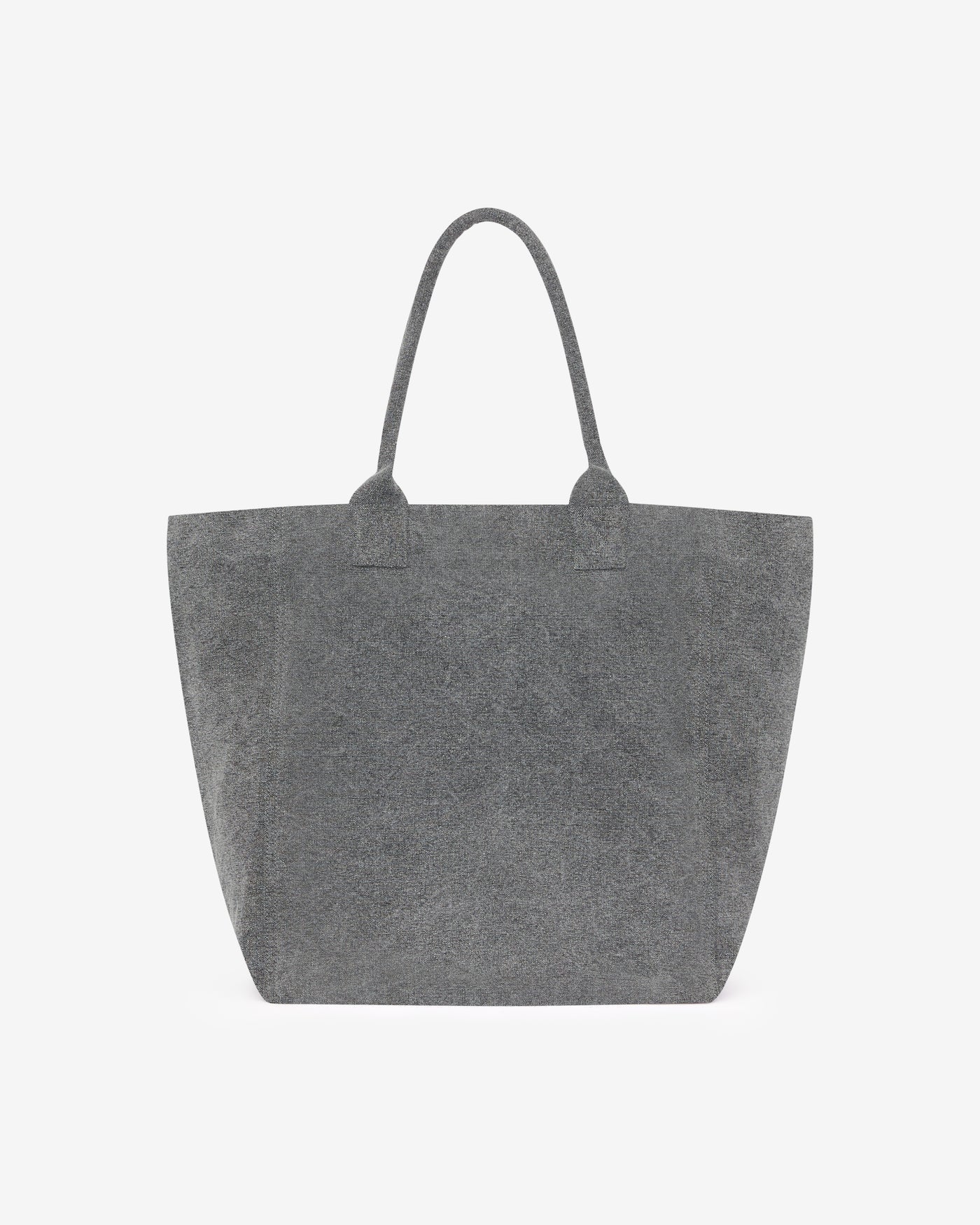 Yenky washed cotton logo tote bag - Gray - Woman - 2