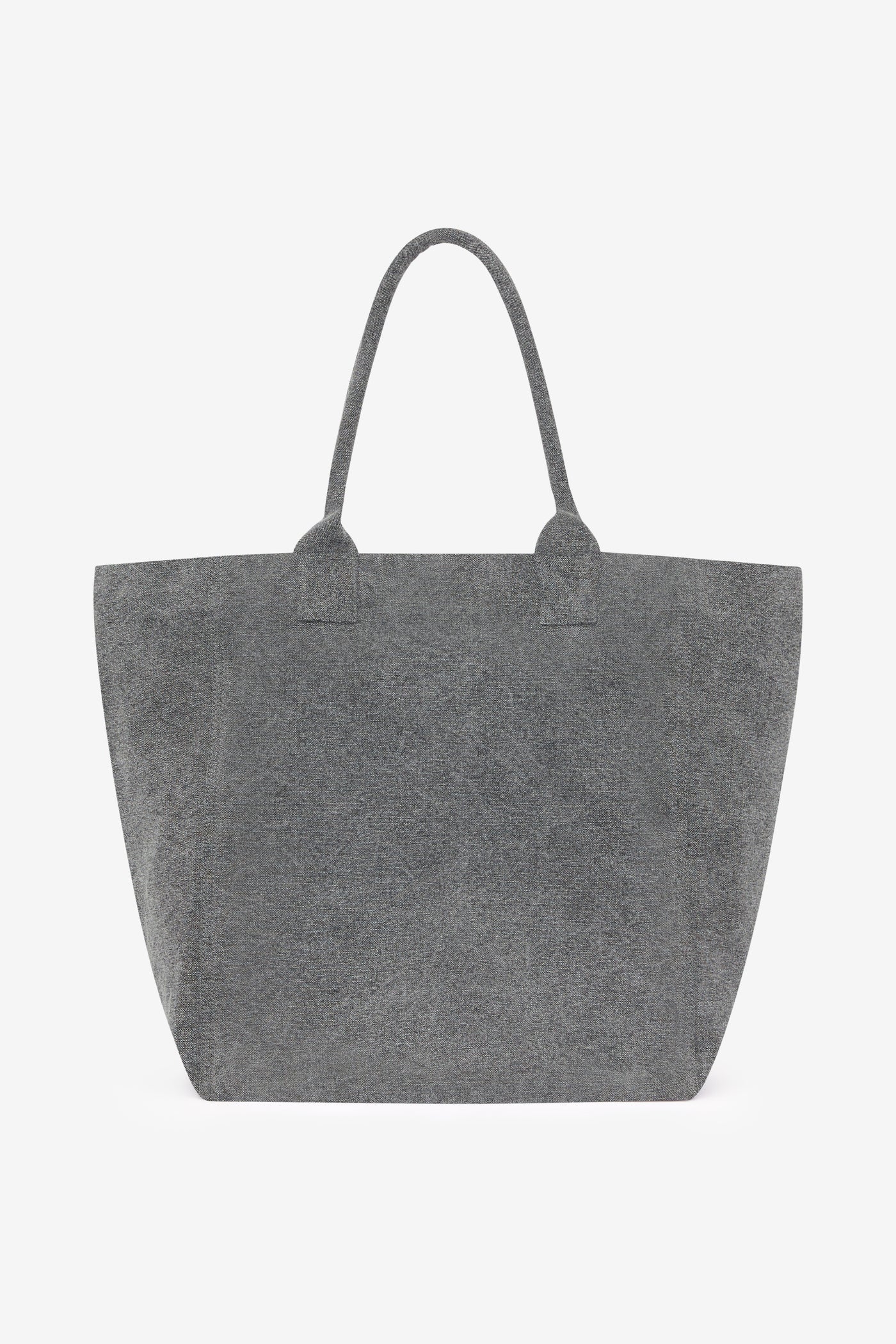 Tragetasche yenky mit logo aus verwaschener baumwolle - Grau - Woman - 2