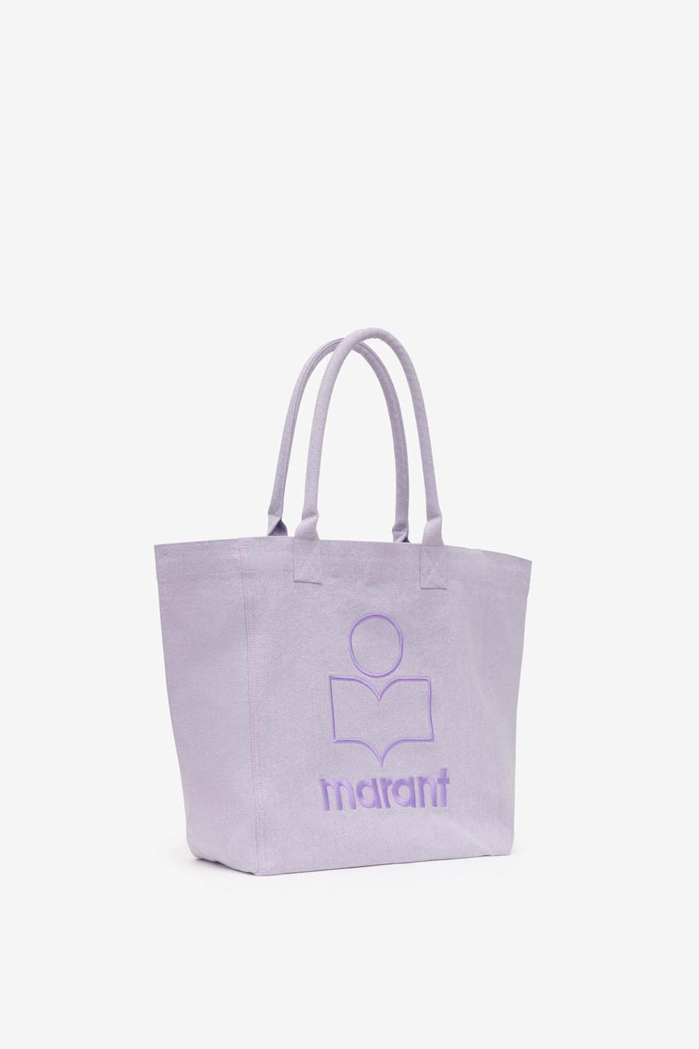 Yenky ウォッシュドコットン ロゴ入り トートバッグ - Lilac - Woman - 3