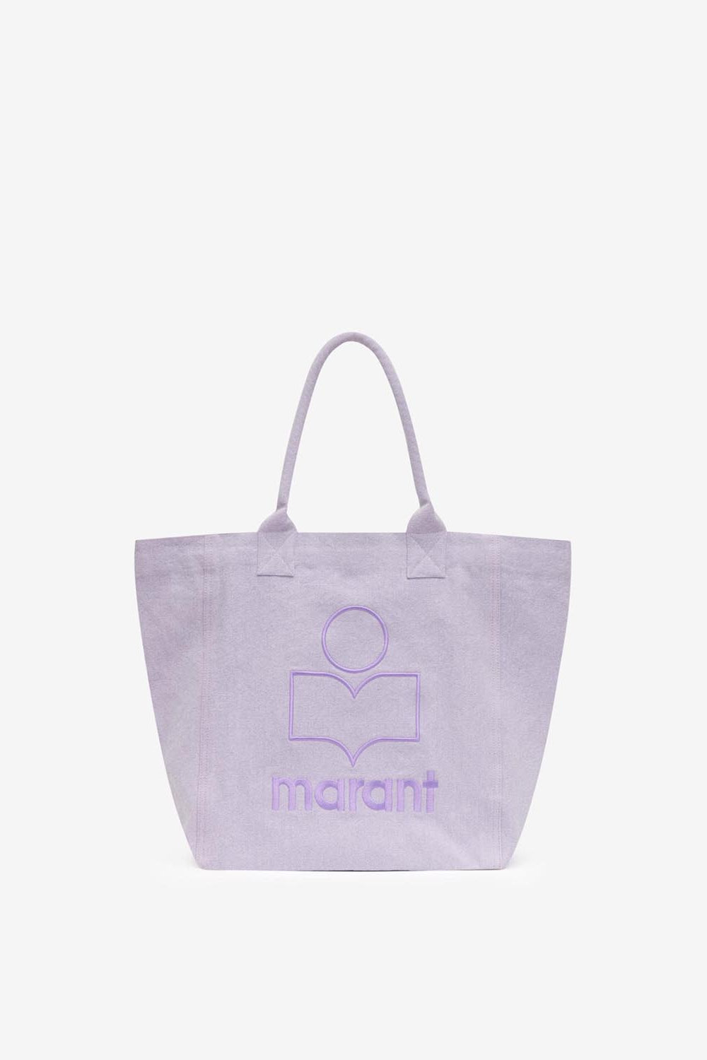 Yenky ウォッシュドコットン ロゴ入り トートバッグ - Lilac - Woman - 1