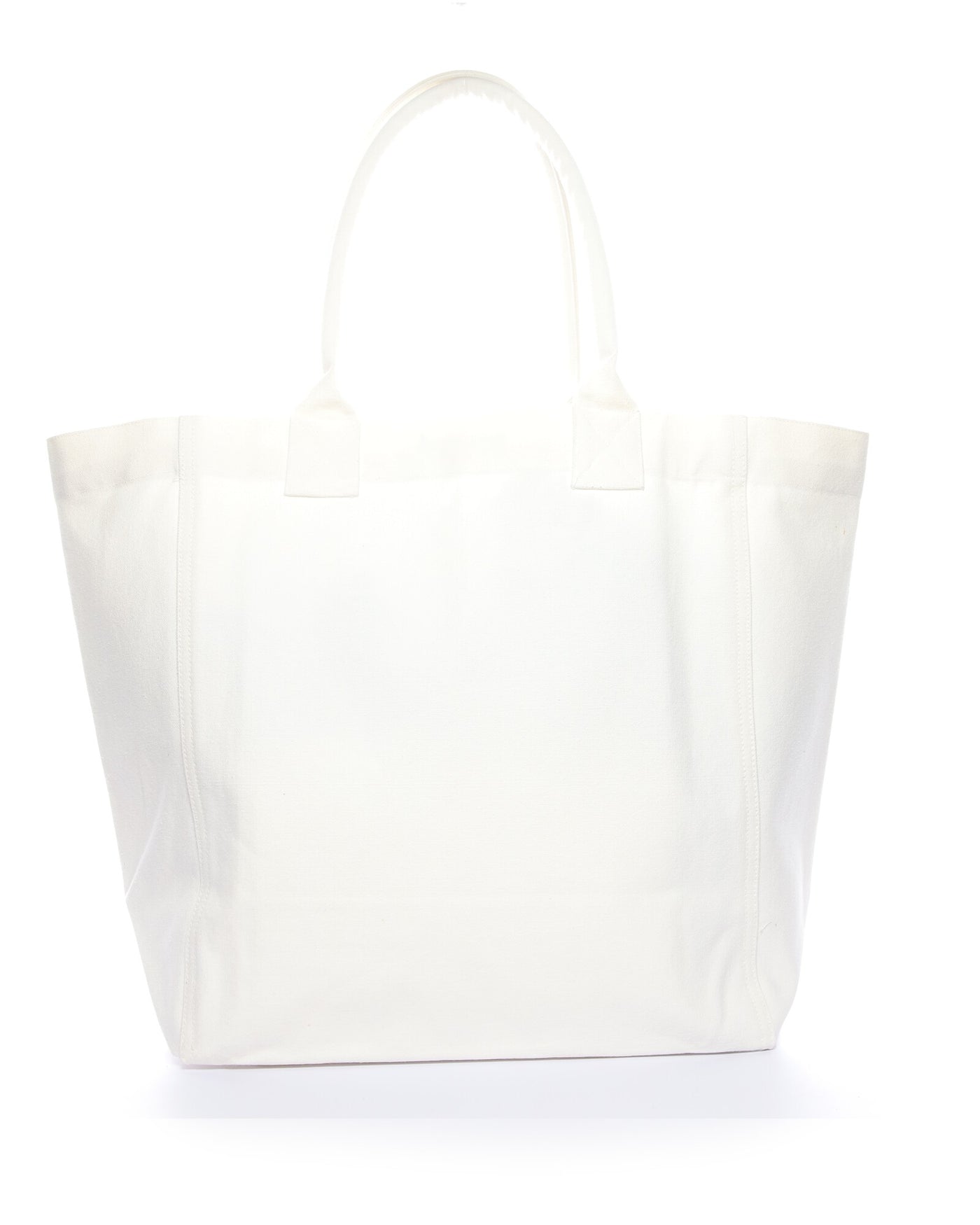 Bolso tote con logotipo yenky de lona - Crudo - Woman - 4