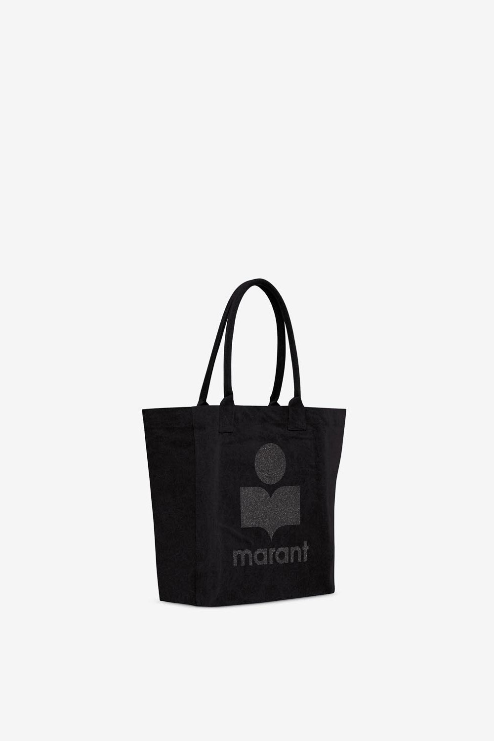 Small yenky handtasche aus baumwolle - Schwarz - Woman - 4