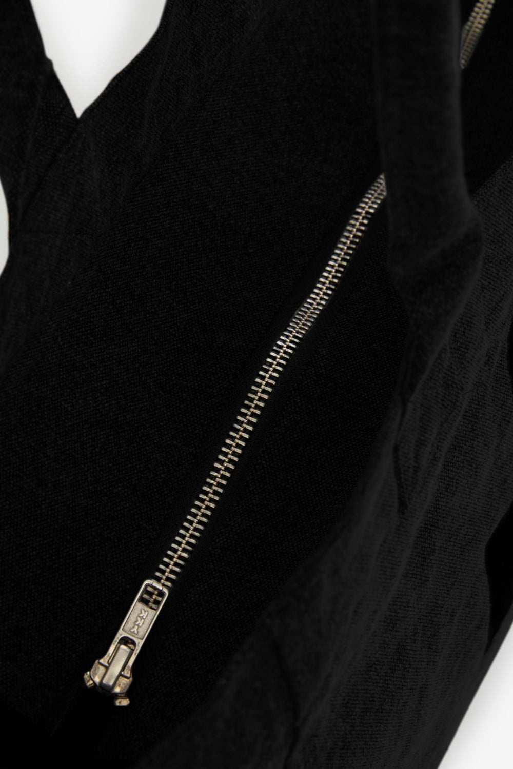 Borsa tote yenky zipped in cotone con logo - Nero - Woman - 4