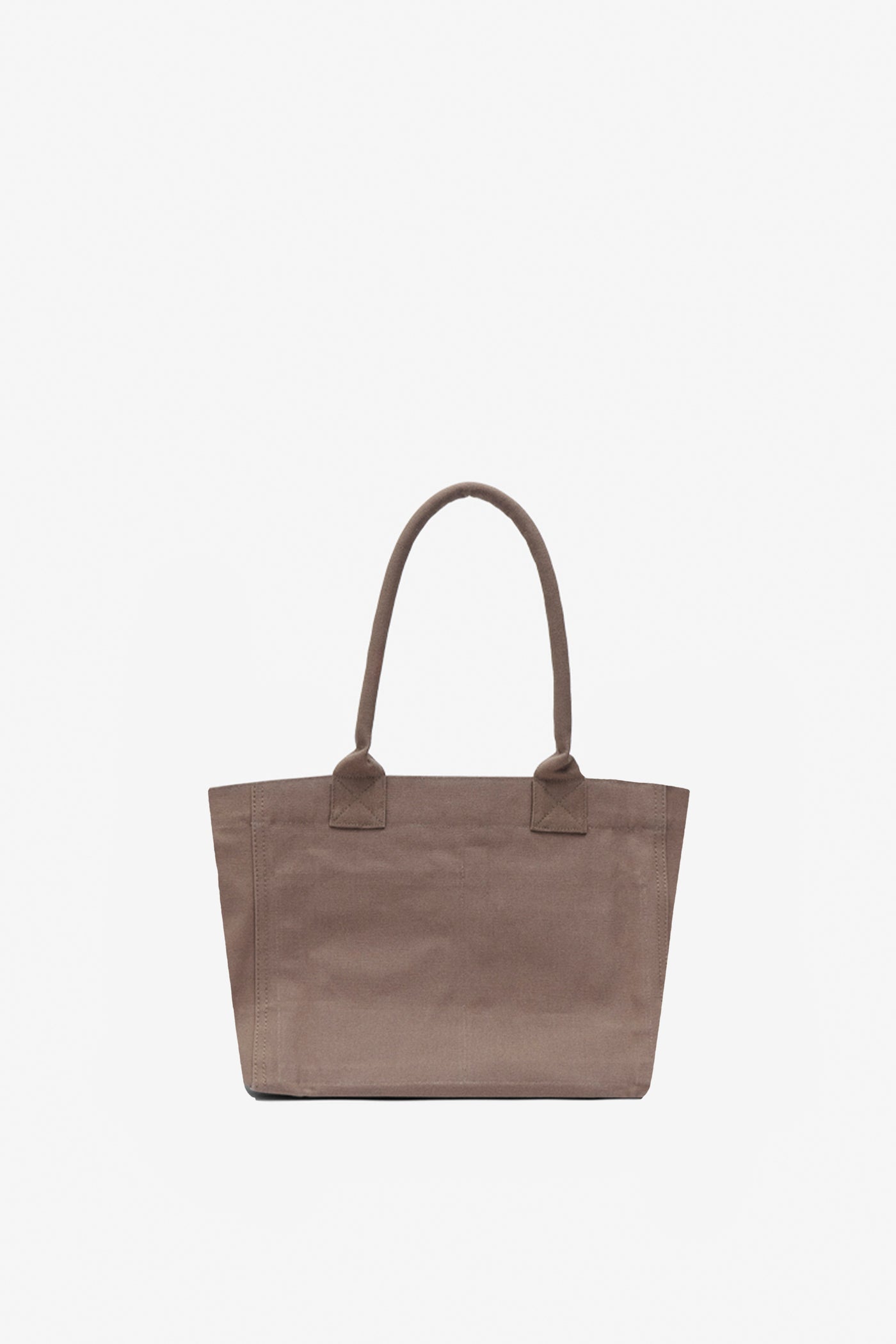 Yenky ファスナー付き ウォッシュドコットン製 ロゴ入り バッグ - カーキ - Woman - 2