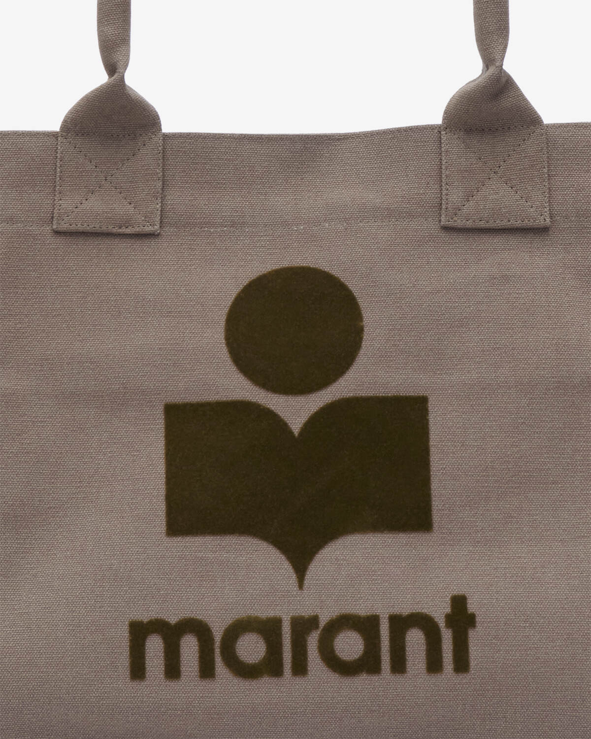 Borsa yenky zipped in cotone délavé con logo - Cachi - Woman - 6