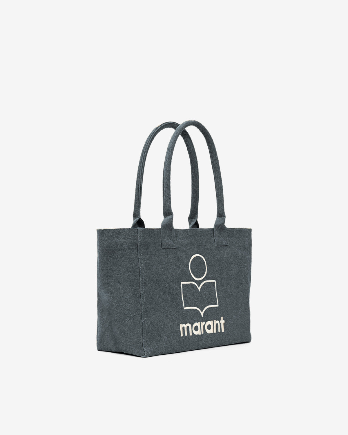 Yenky zipped faded cotton bag with logo - Black - Woman - 6