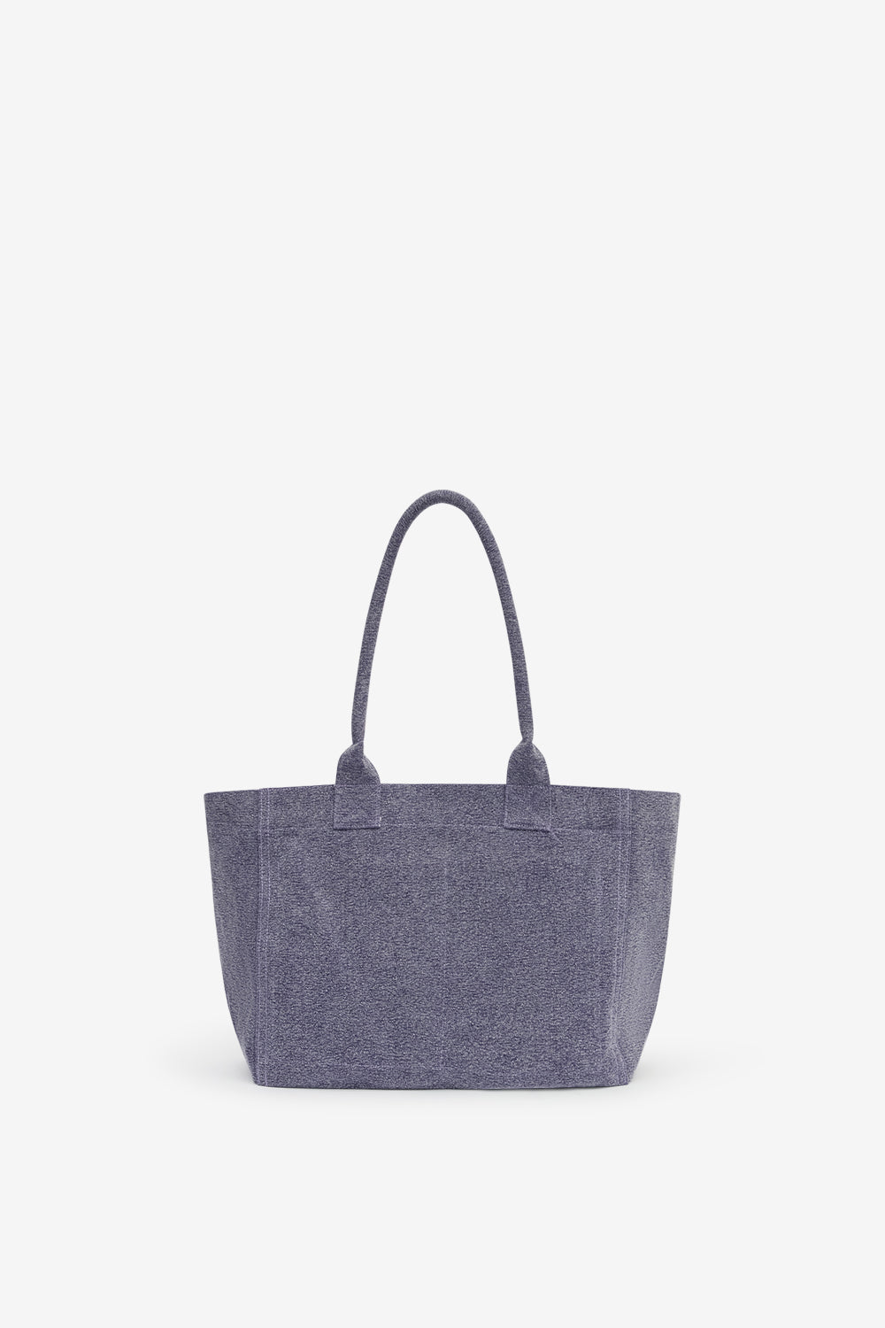 Bolso tote yenky zipped de lona de algodón - Faded purple - Woman - 3
