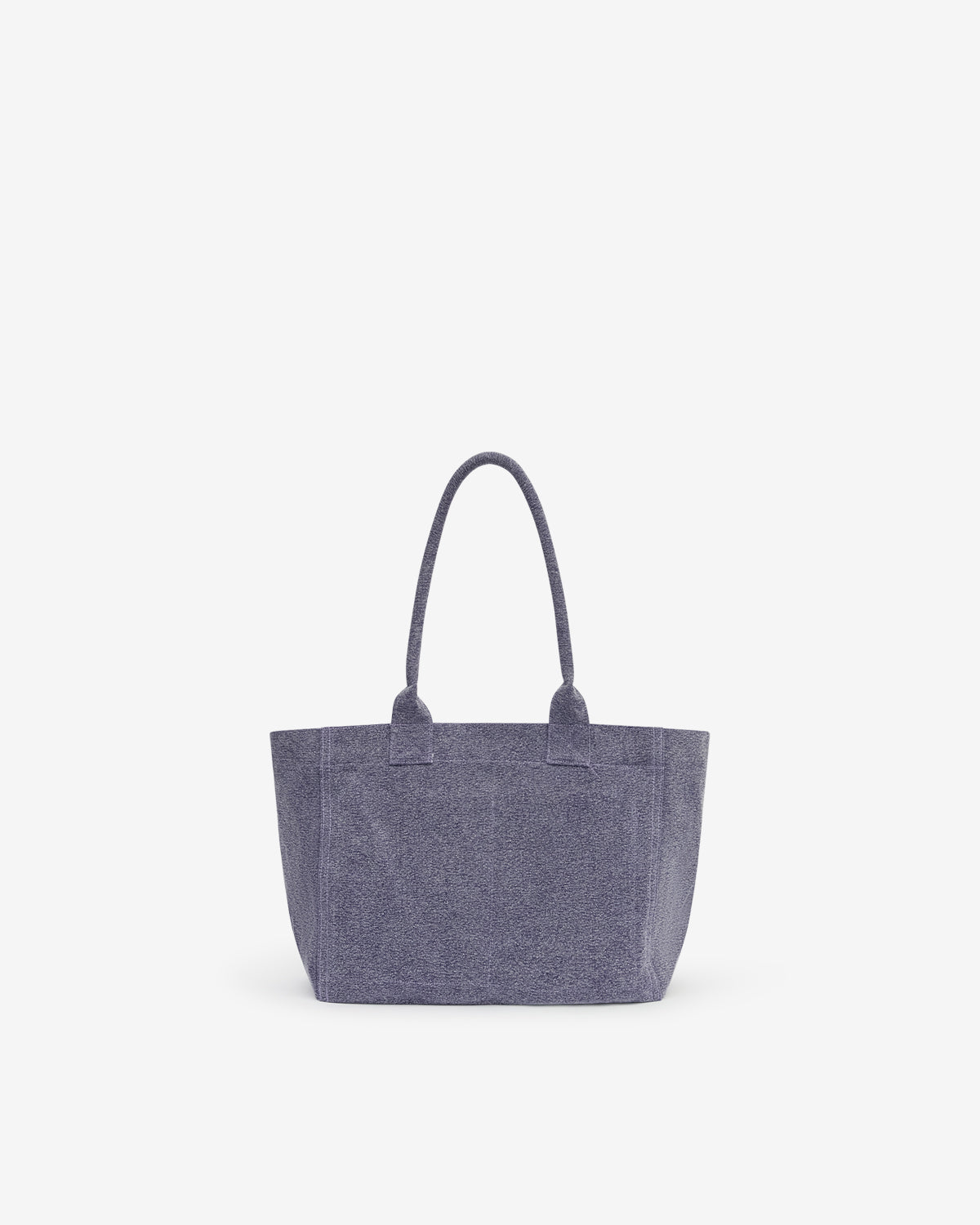 Bolso tote yenky zipped de lona de algodón - Faded purple - Woman - 2