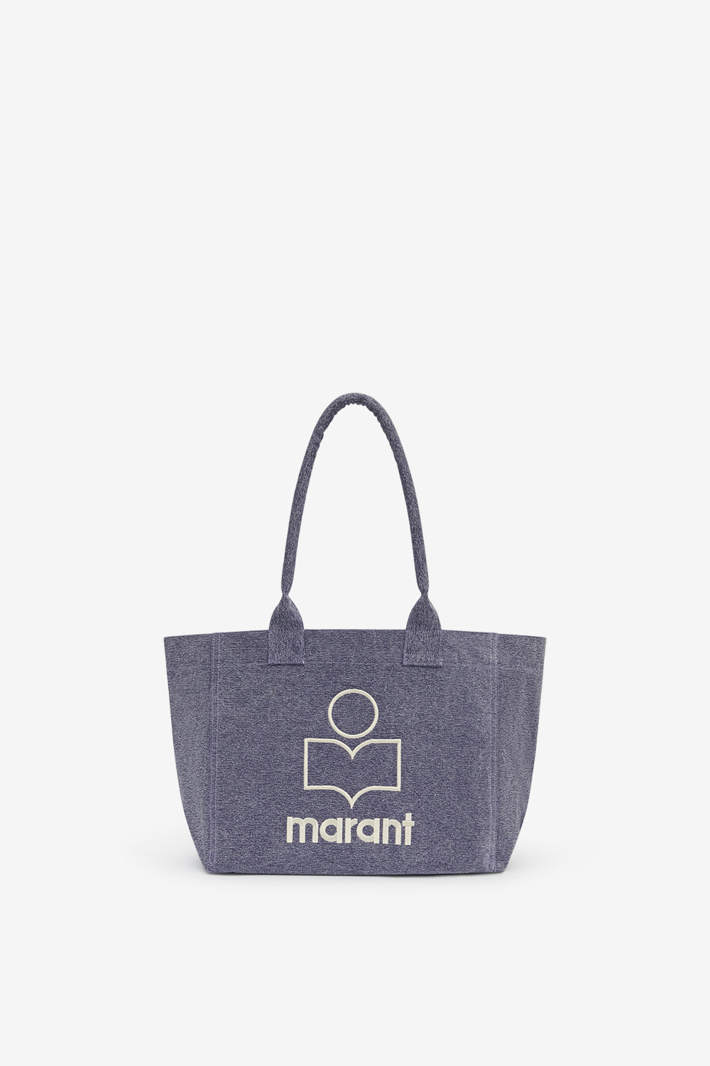 Bolso tote yenky zipped de lona de algodón - Faded purple - Woman - 1