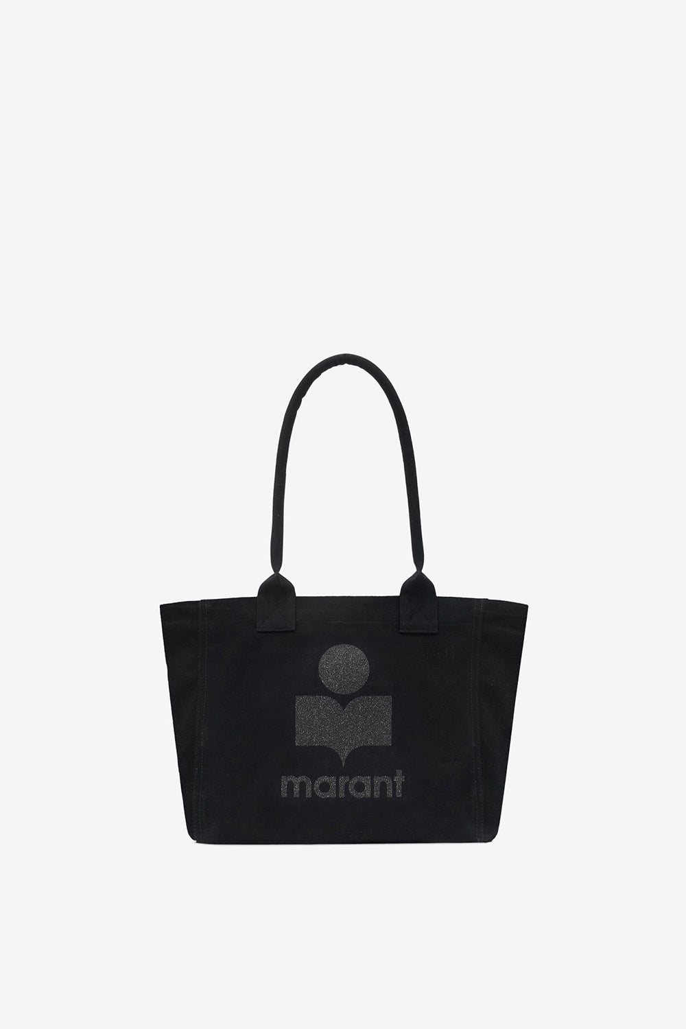 Borsa yenky zipped in cotone con logo - Nero - Woman - 1
