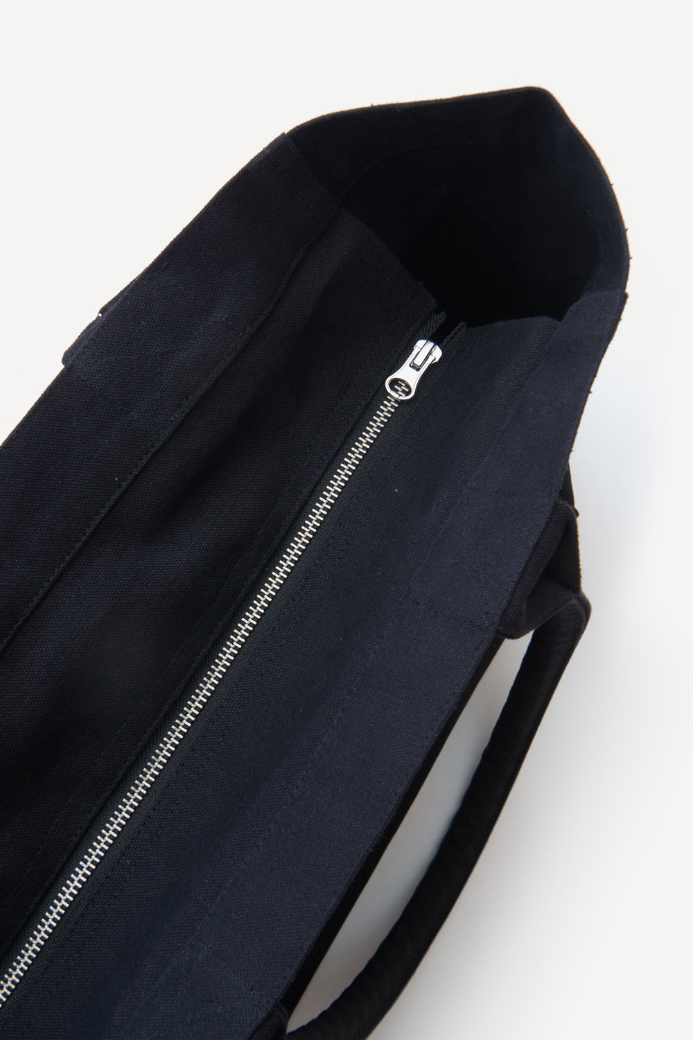 Borsa yenky zipped in cotone con logo - Nero - Woman - 4