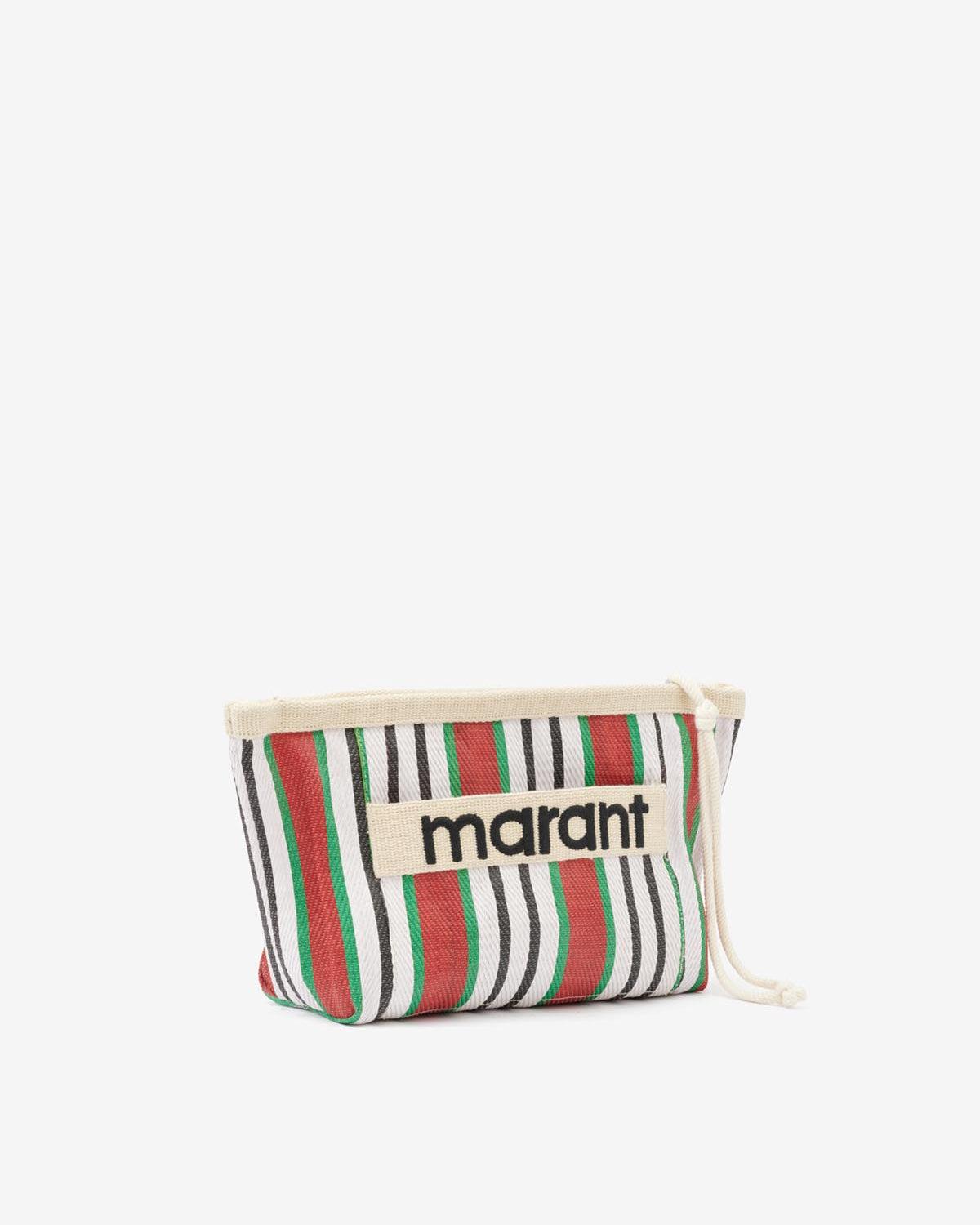 Pwoden striped pouch bag - Rosso - Woman - 7