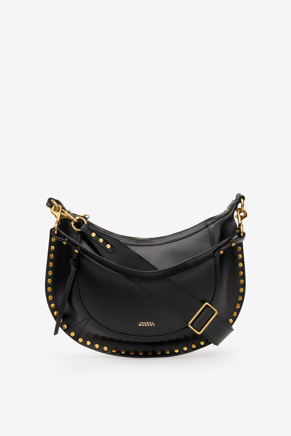 Ledertasche naoko mit nieten - Schwarz - Woman - 1