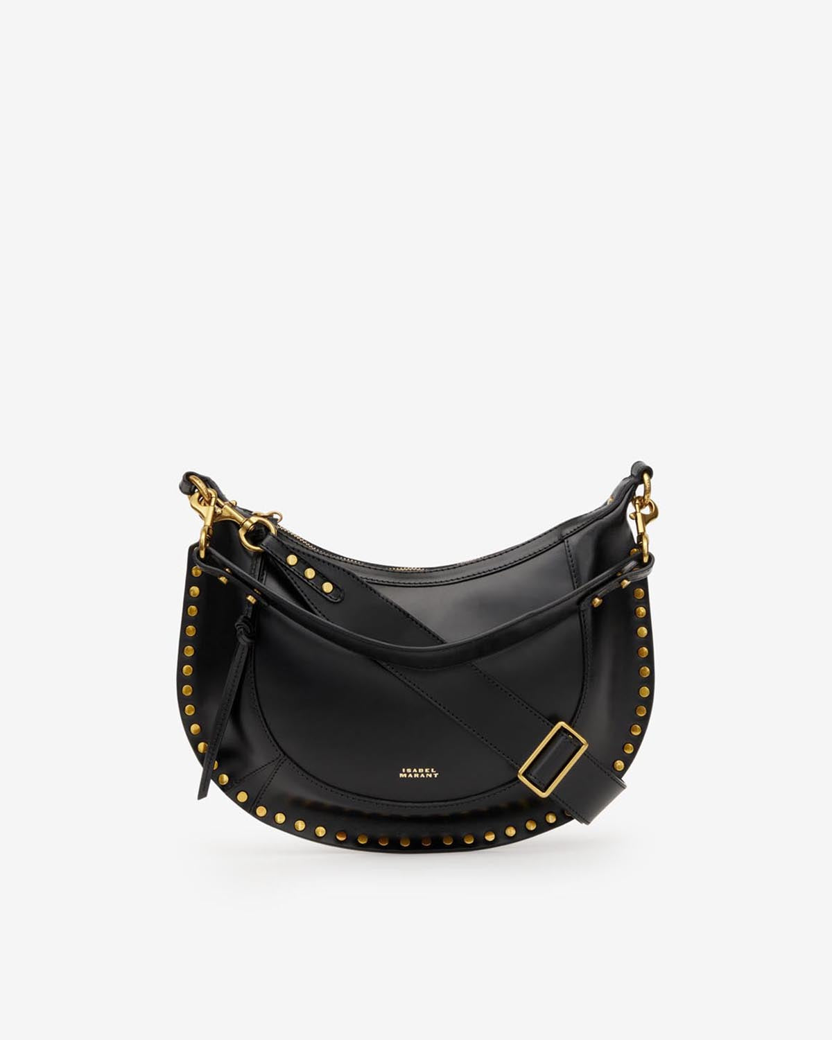 Ledertasche naoko mit nieten - Schwarz - Woman - 1