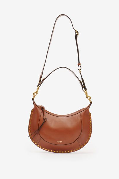 Ledertasche naoko mit nieten - Cognac - Woman - 10