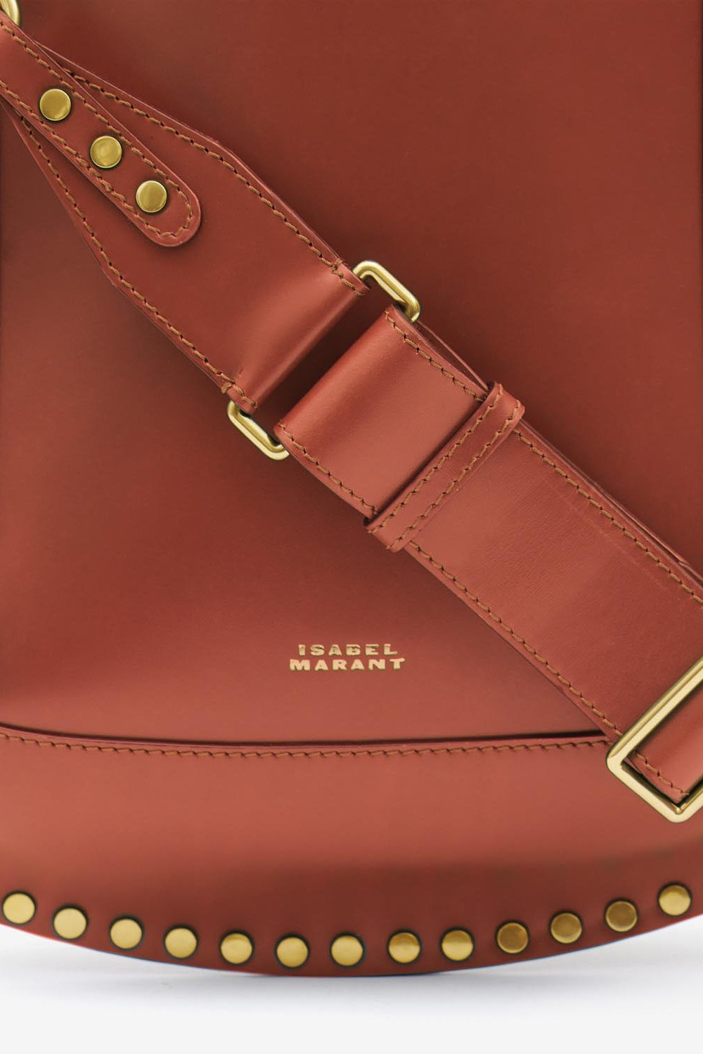 Borsa hobo in pelle oskan - Cognac - Woman - 5