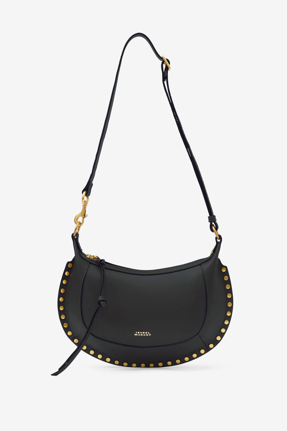 Borsa oskan moon da portare a spalla in pelle - Nero - Woman - 6