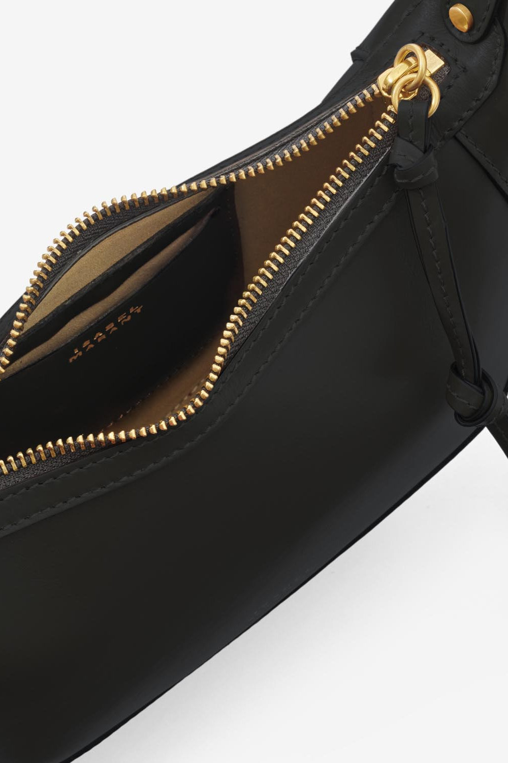 Borsa oskan moon da portare a spalla in pelle - Nero - Woman - 4