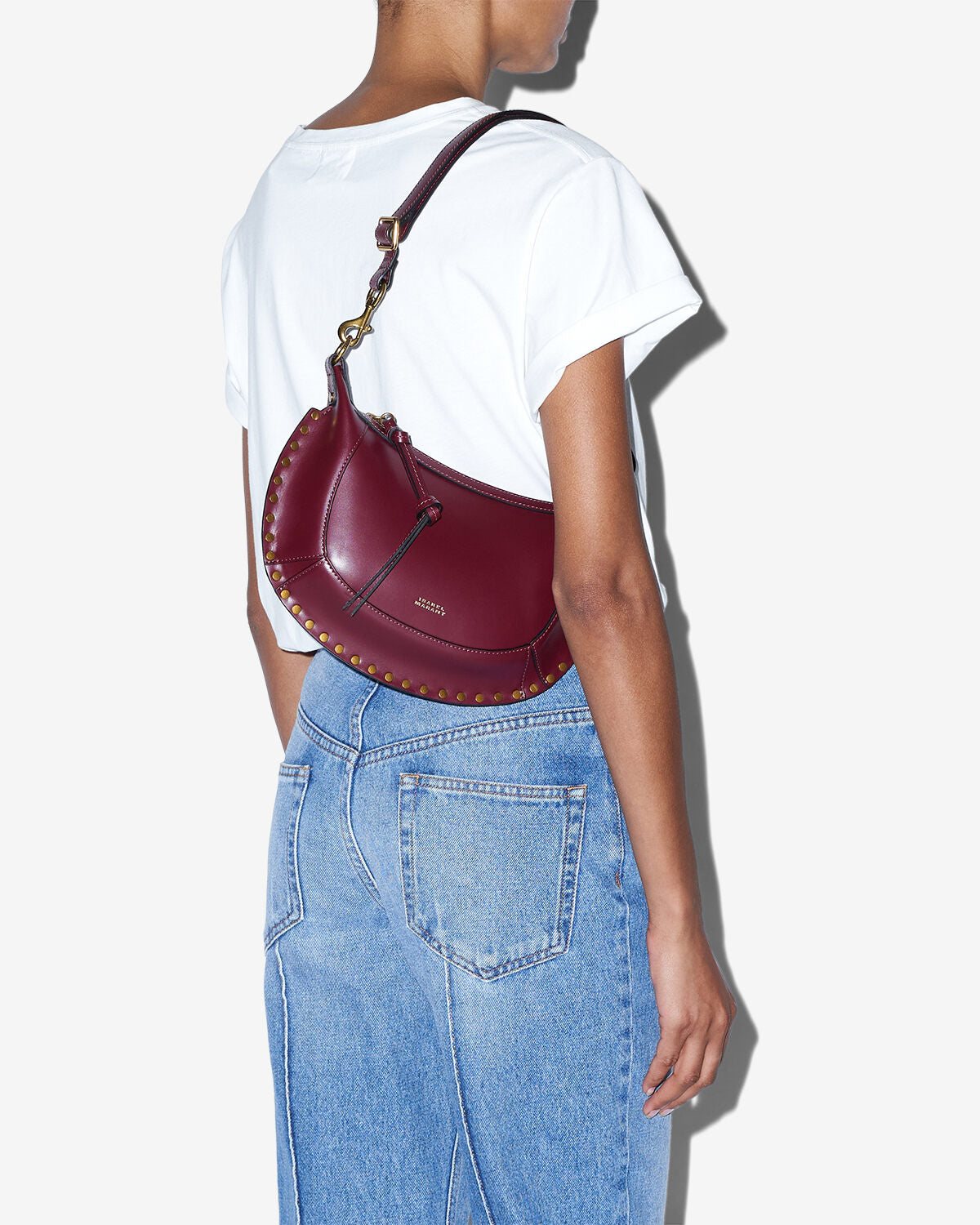 Sac oskan moon Woman Bordeaux 6