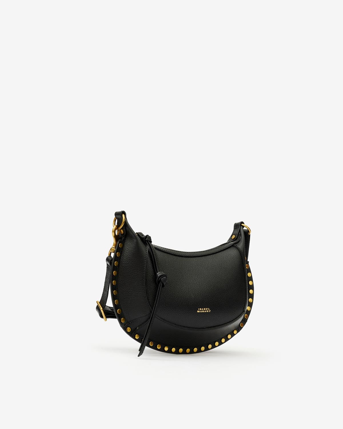 Schultertasche oskan moon aus genarbtem leder - Schwarz - Woman - 4